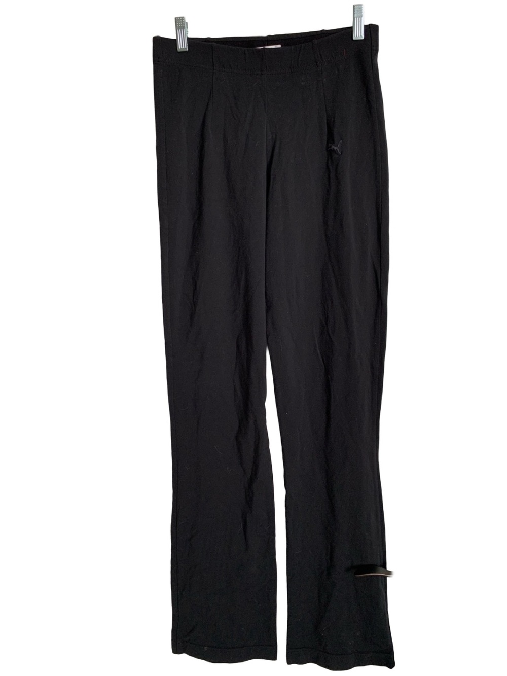 PUMA Women’s Black Straight Leg Nylon Elastane Leggings